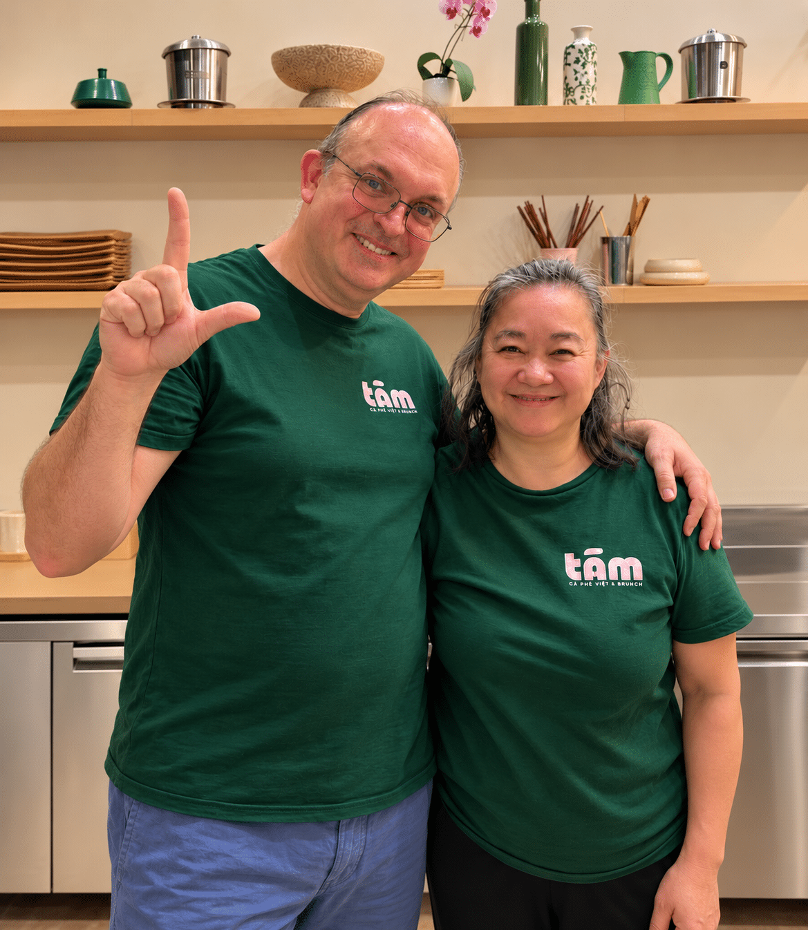 Valérie et Sébastien chez TAM, Paris 9e